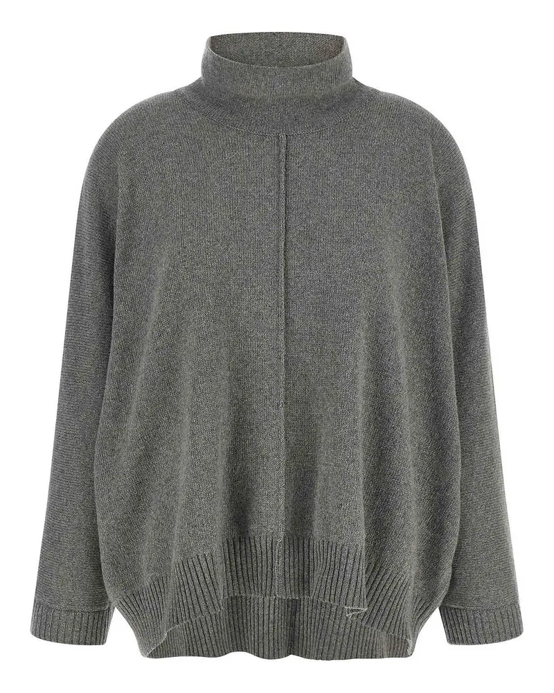 Alberta Ferretti Rundhalspullover - Grau Grau
