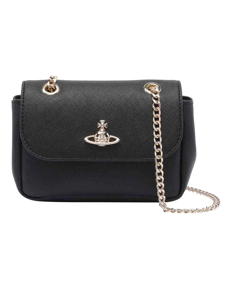 Vivienne Westwood Umhängetasche - Schwarz Schwarz