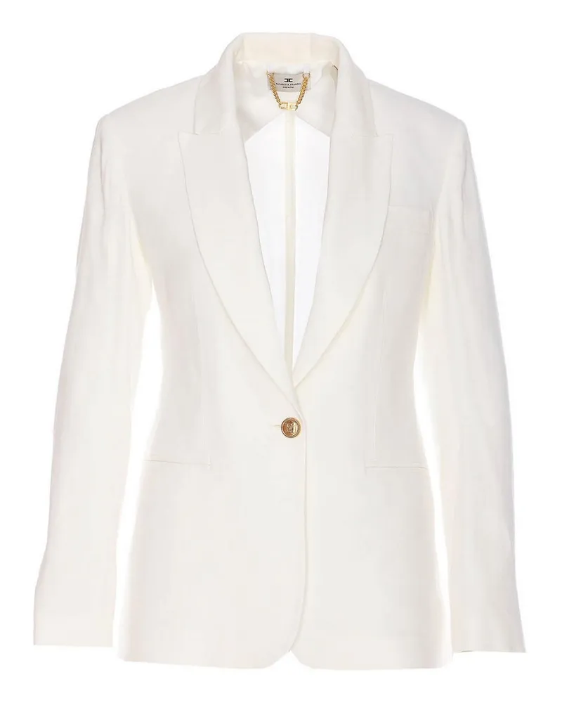 Elisabetta Franchi Casualjacke - Weiß Weiß