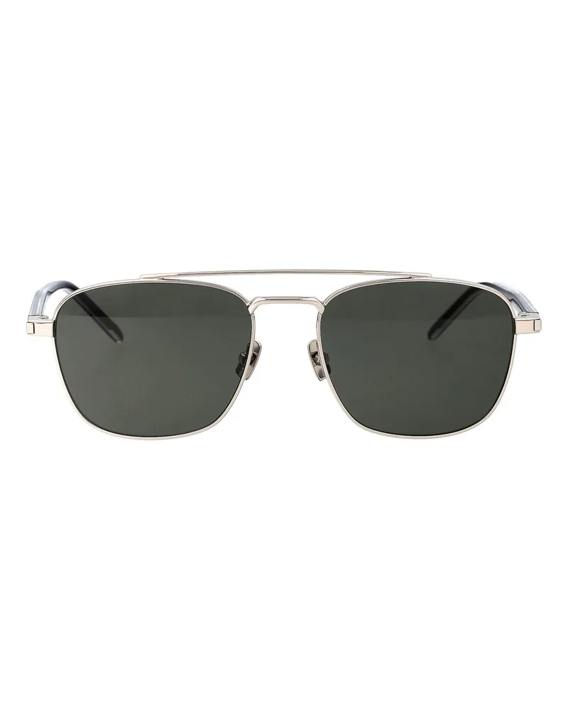 Saint Laurent Sonnenbrille - Silber Silber