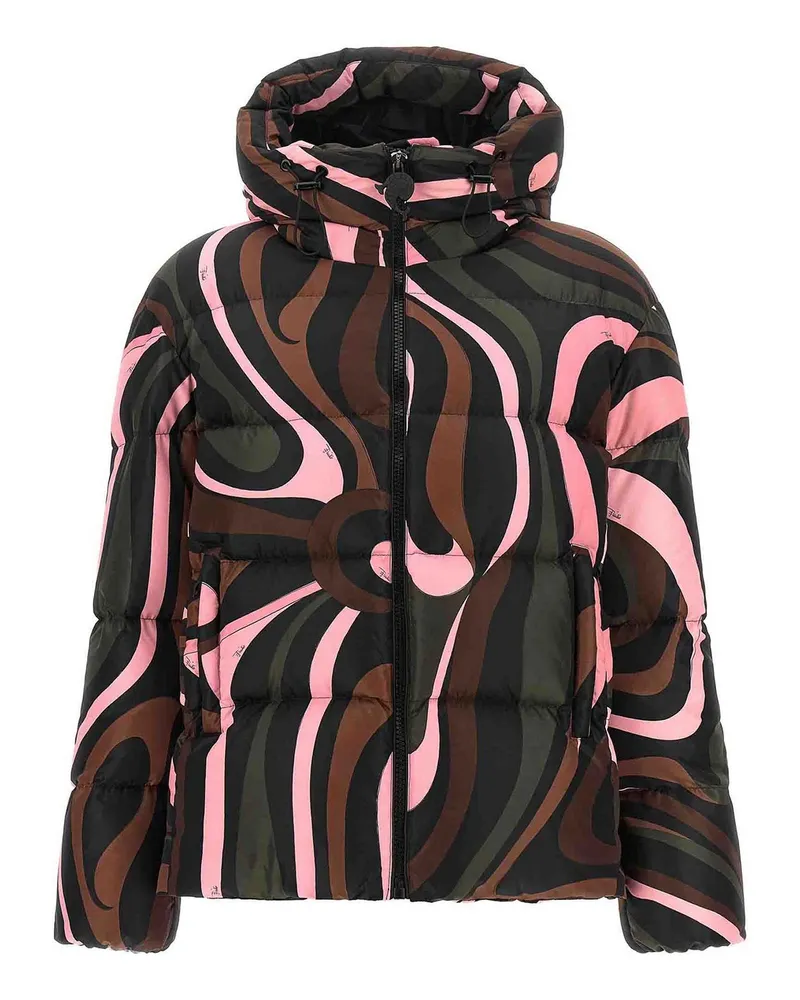 Emilio Pucci Daunenjacke - Bunt Bunt