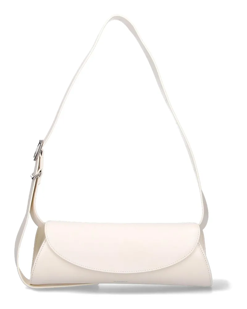 Jil Sander Schultertasche - Weiß Weiß