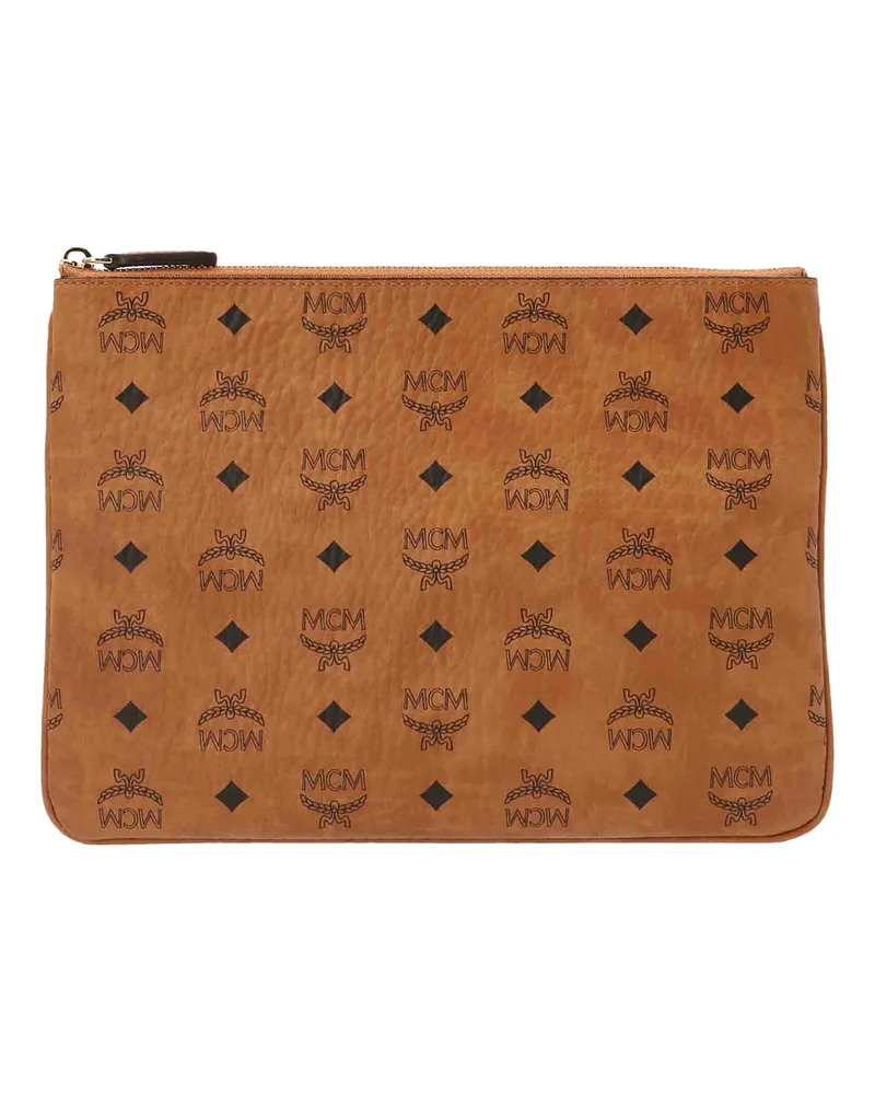 MCM Schultertasche - Braun Braun