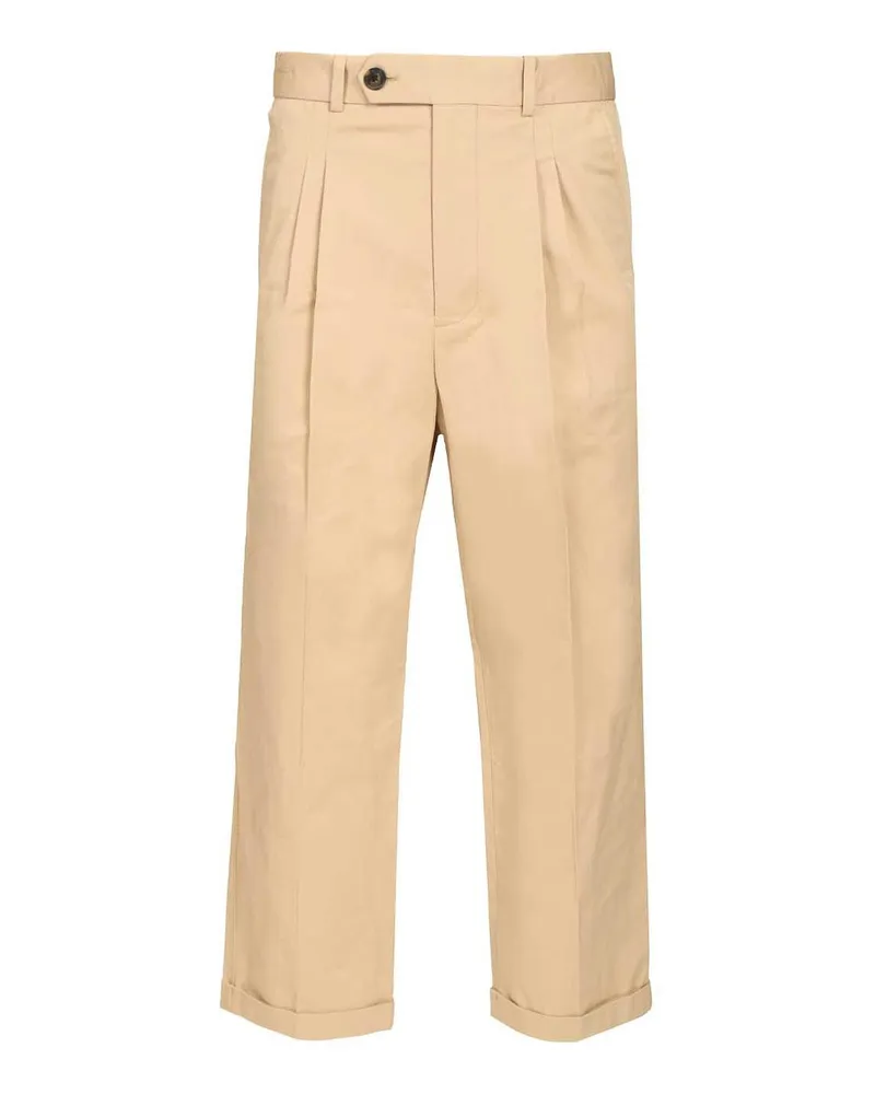 Drôle de Monsieur Casual Hose - Beige Beige