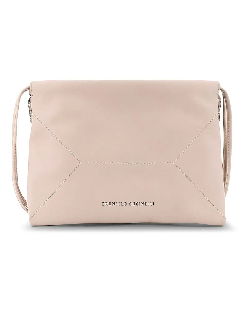 Brunello Cucinelli Schultertasche - Weiß Weiß