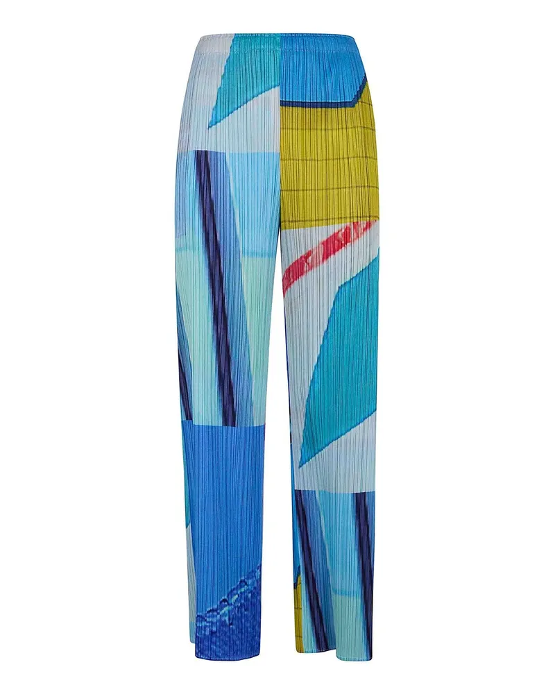 Issey Miyake Casual Hose - Blau Blau