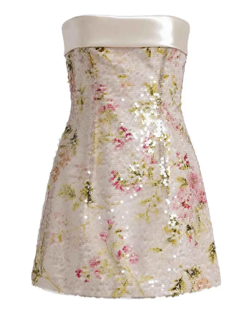 Alberta Ferretti Kurzes Kleid - Bunt Bunt