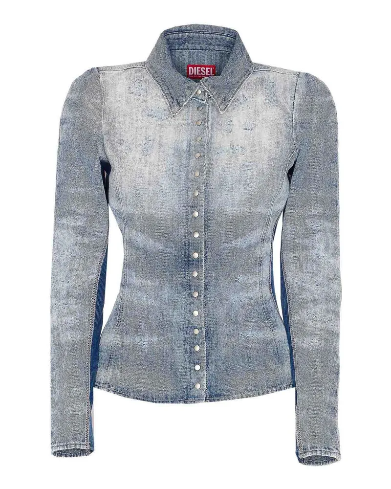 Diesel Hemd - Blau Blau
