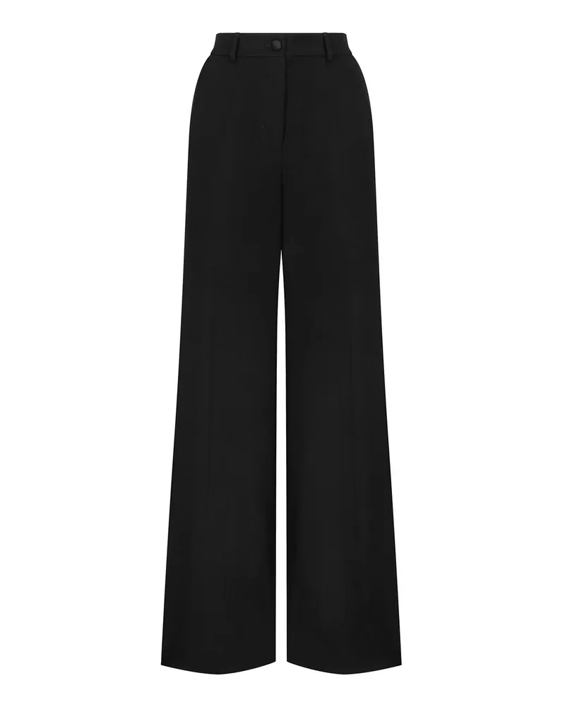 Dolce & Gabbana Casual Hose - Schwarz Schwarz