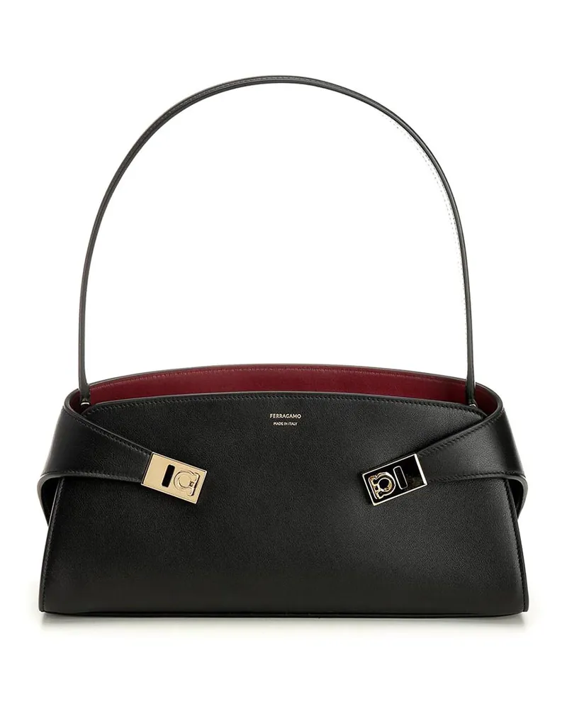 Ferragamo Schultertasche - Schwarz Schwarz