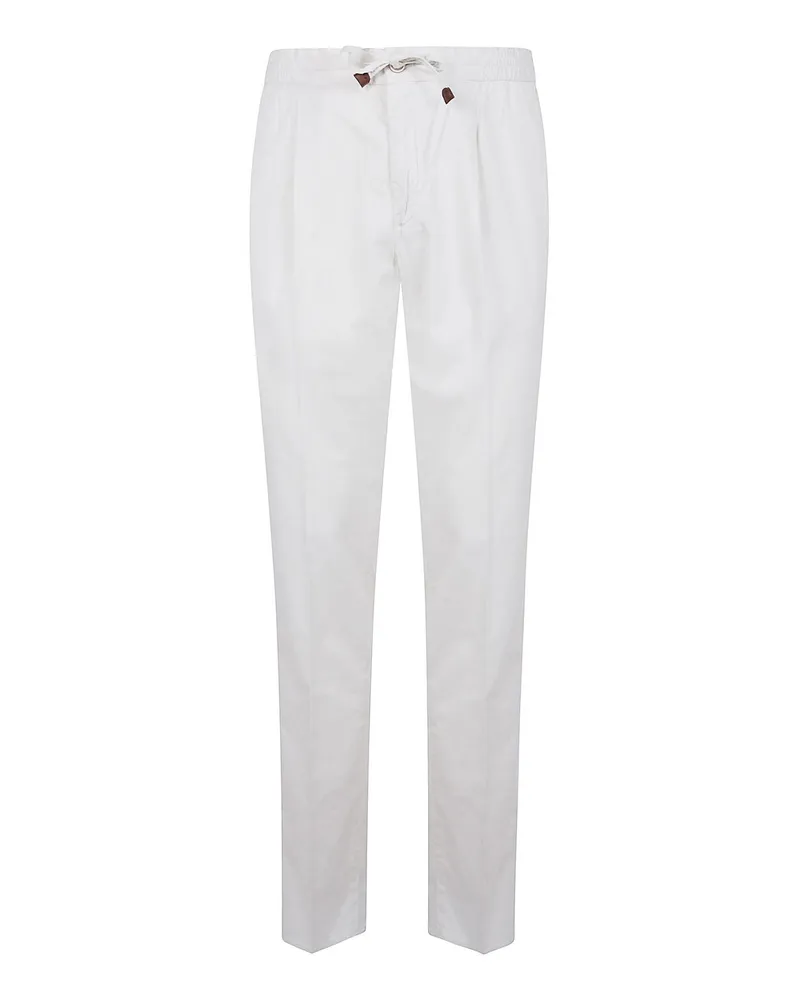 Incotex Casual Hose - Weiß Weiß
