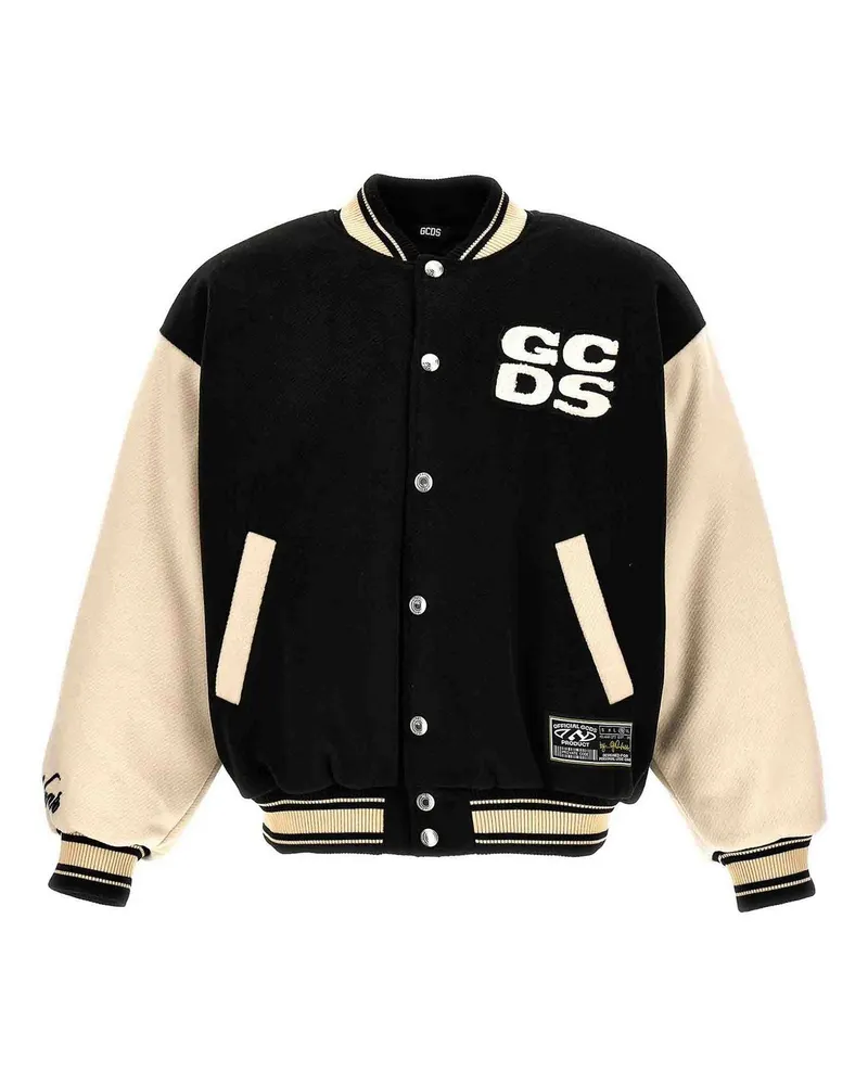 GCDS Blazer - Weiß Schwarz
