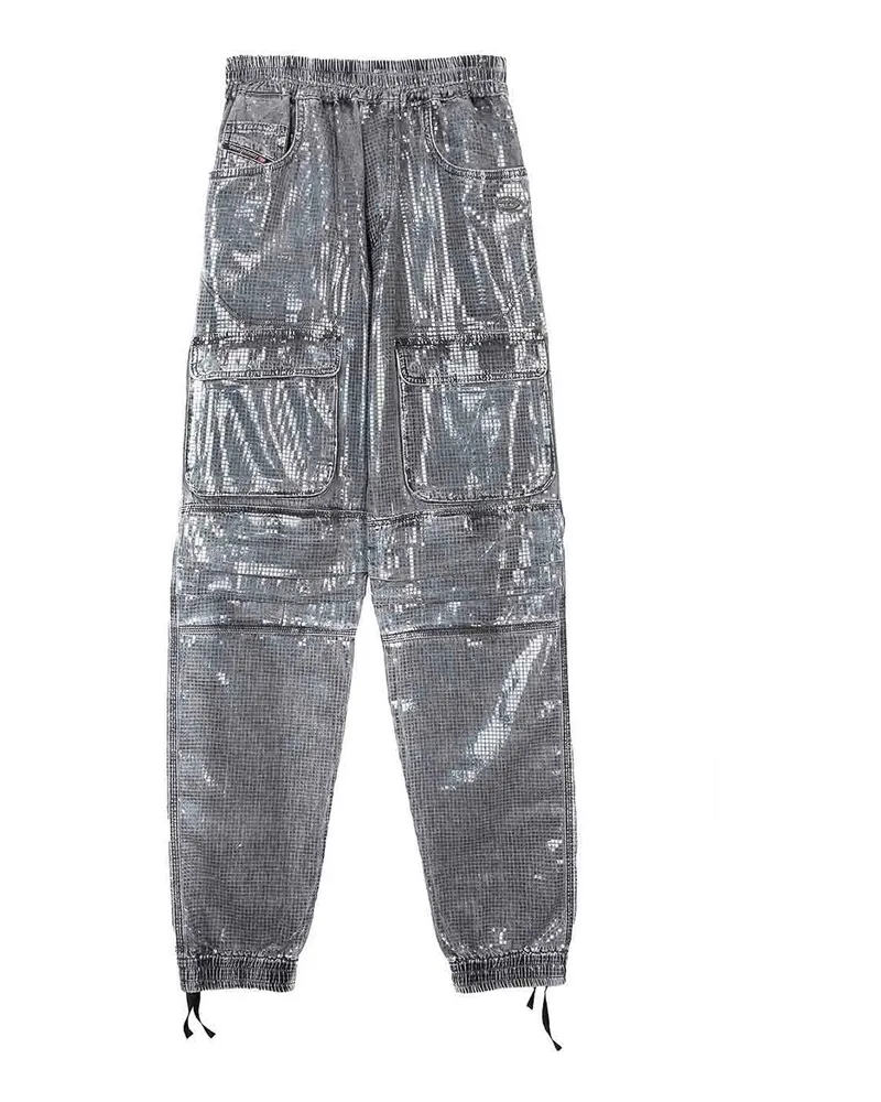 Diesel Bootcut Jeans - Grau Grau