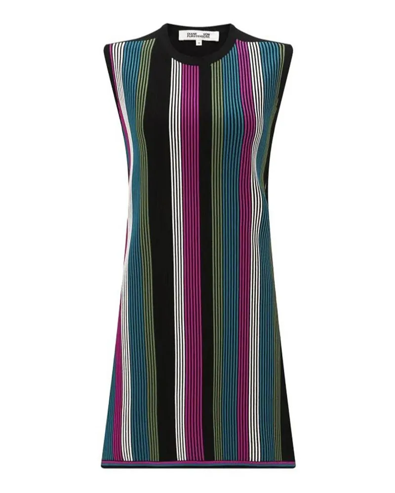 Diane von Furstenberg Knielanges Kleid - Bunt Bunt
