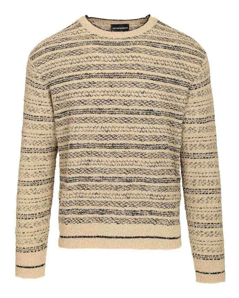 Emporio Armani Rundhalspullover - Bunt Bunt