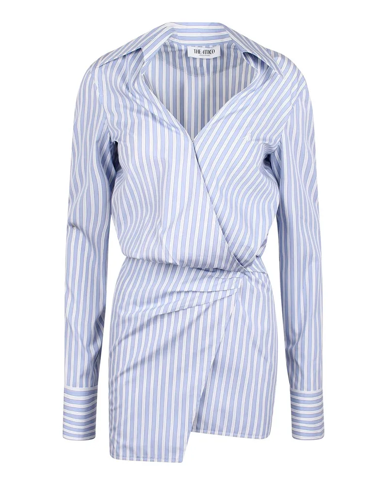 ATTICO Kurzes Kleid - Blau Blau