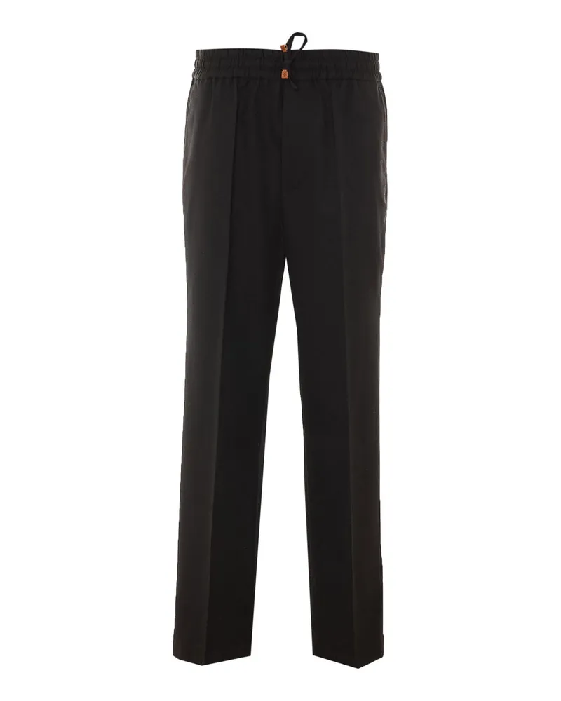 Drôle de Monsieur Casual Hose - Schwarz Schwarz
