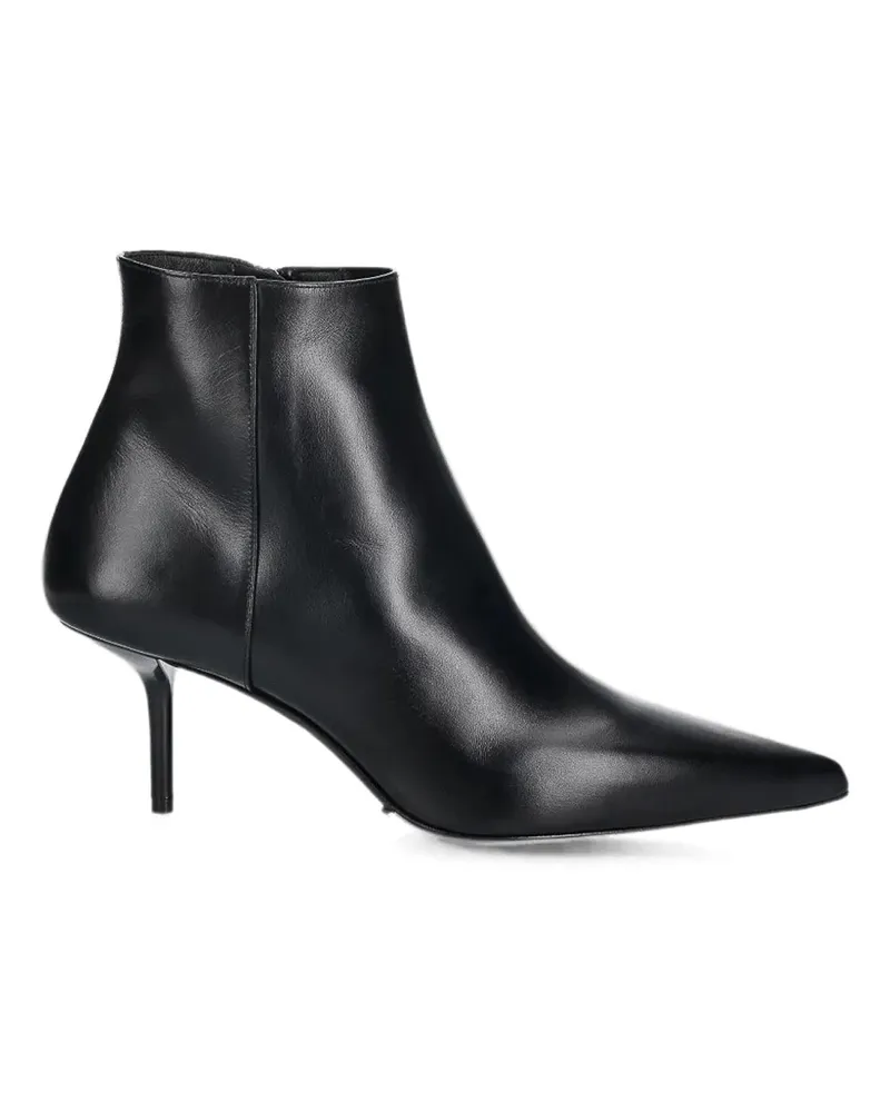 Max Mara Stiefeletten - Schwarz Schwarz