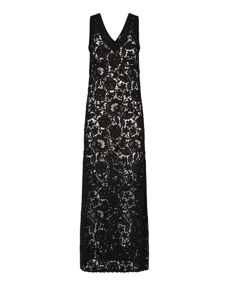 P.A.R.O.S.H. P. A.R. O.S. H. Maxikleid - Schwarz Schwarz