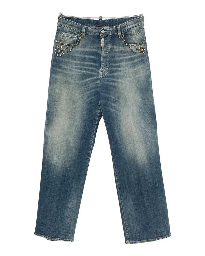 Dsquared2 Schlagjeans - Blau Blau