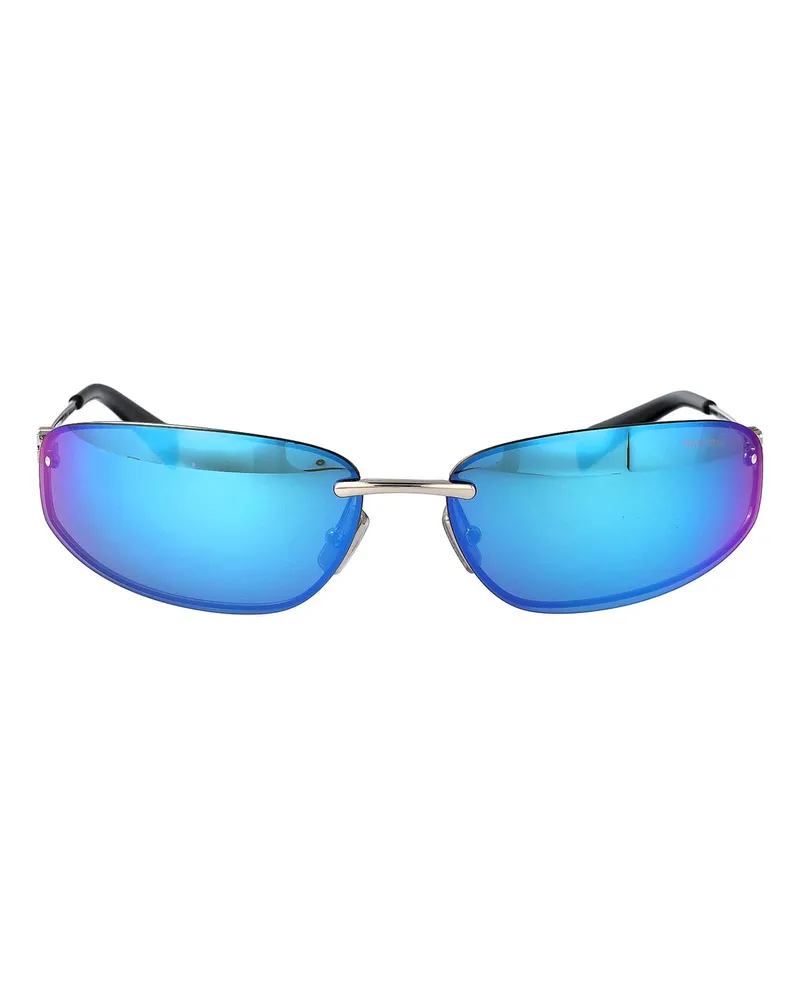 Miu Miu Sonnenbrille - Silber Silber