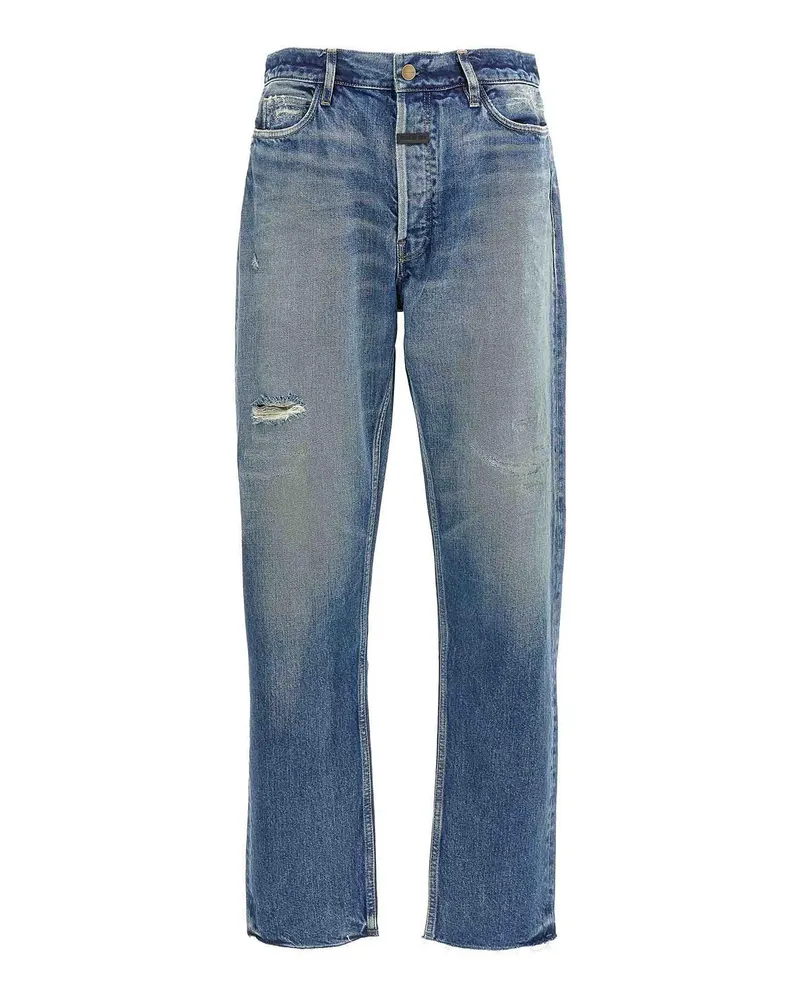 Fear of God Straight Leg Jeans - Blau Blau