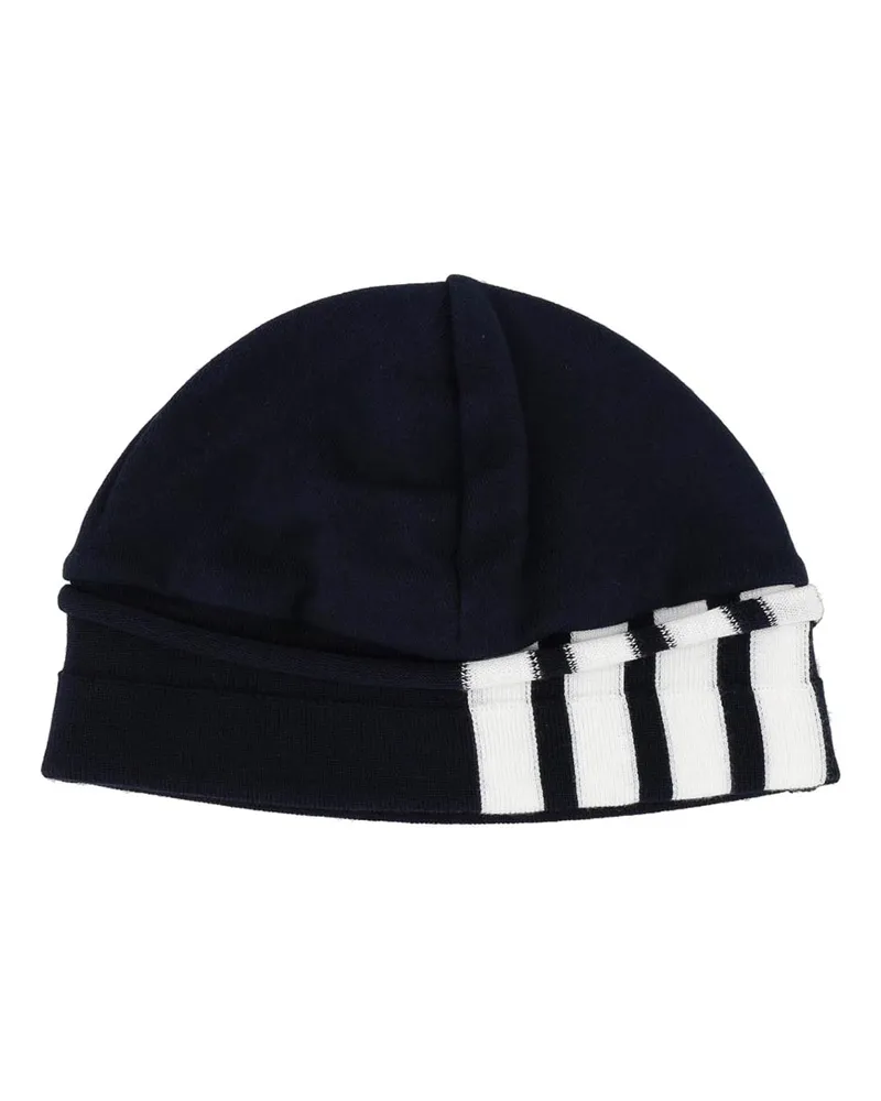 Thom Browne Mütze - Dunkelblau Dunkelblau