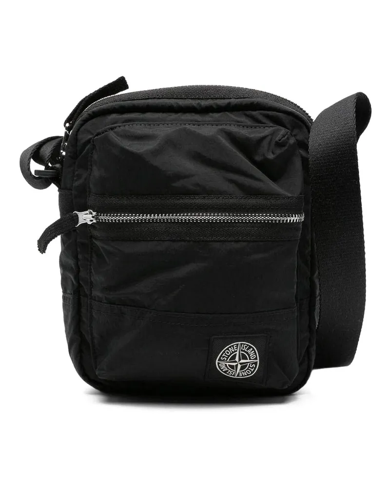 Stone Island Schultertasche - Schwarz Schwarz