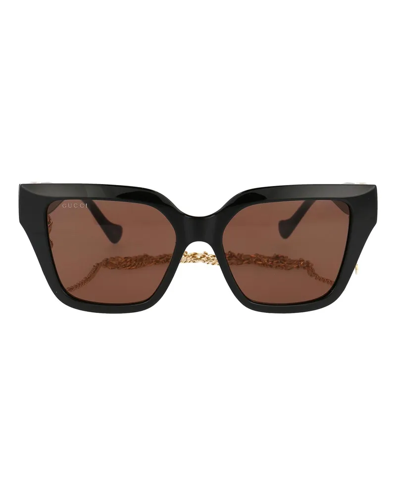 Gucci Sonnenbrille - Schwarz Schwarz