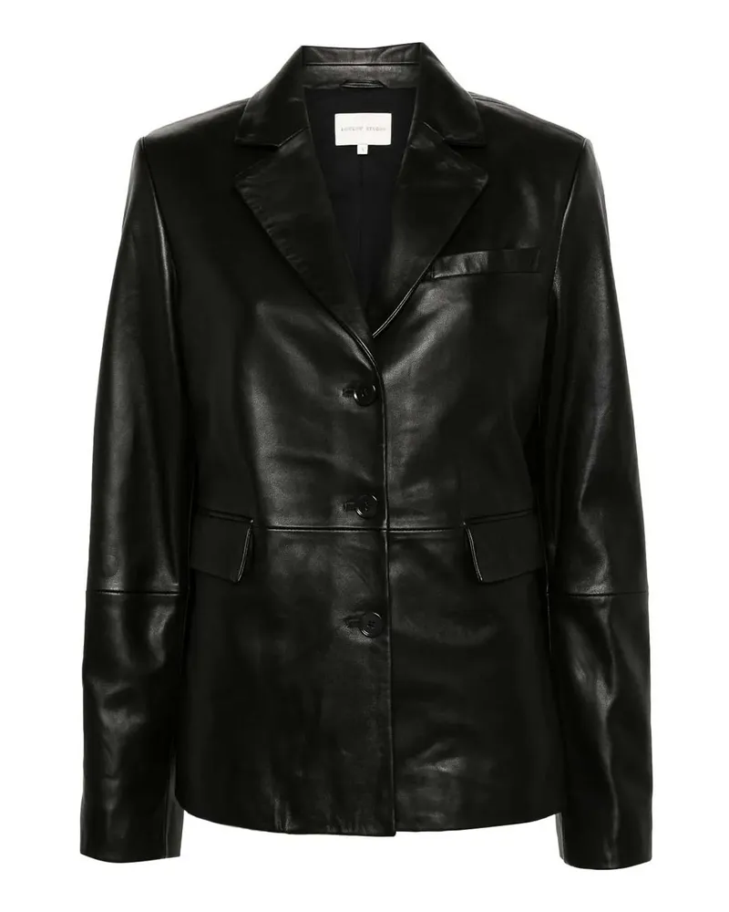 Loulou Studio Casualjacke - Schwarz Schwarz