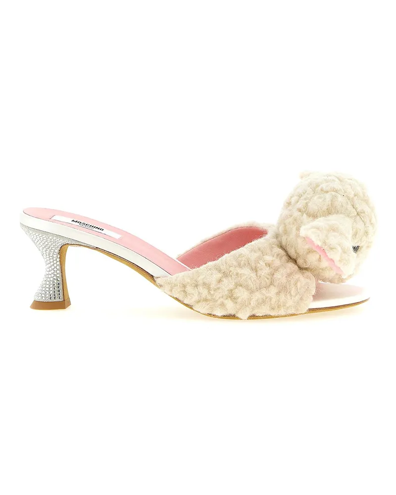 Moschino Mules - Weiß Weiß