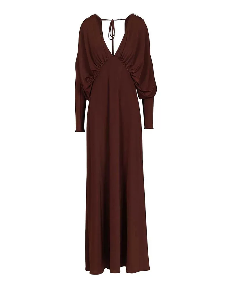 Raquel Diniz Maxikleid - Braun Braun