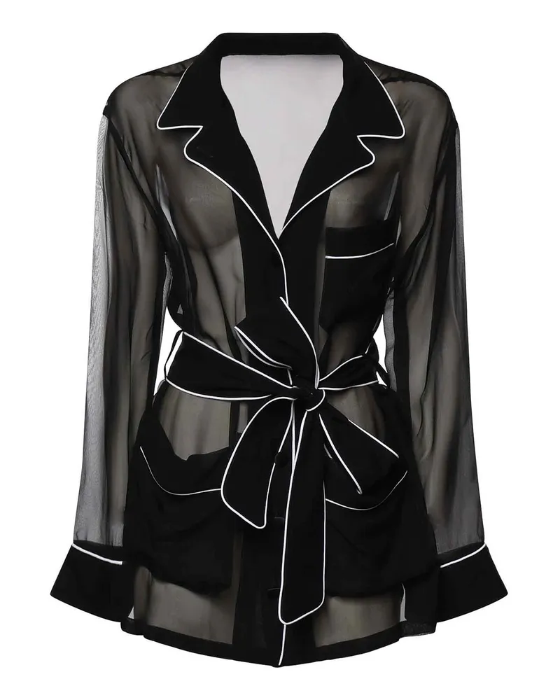 Dolce & Gabbana Hemd - Schwarz Schwarz