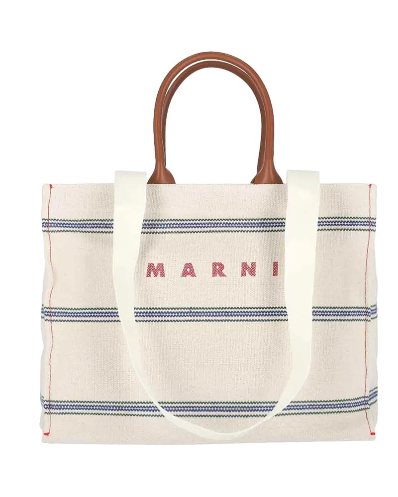 Marni Shopper - Weiß Weiß