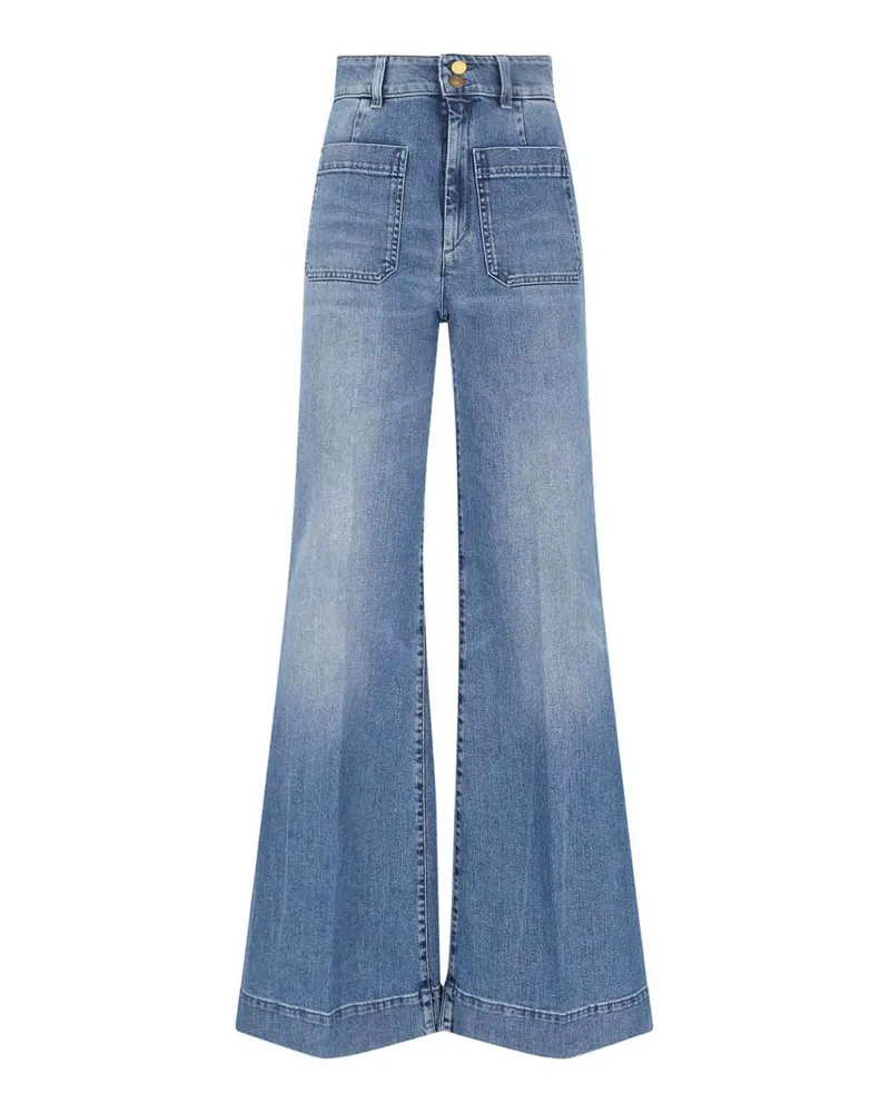 Seafarer Bootcut Jeans - Blau Blau