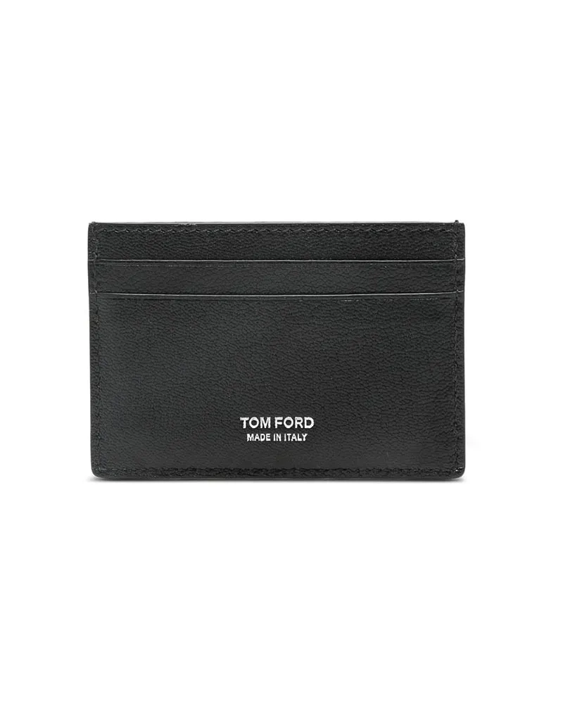 Tom Ford Ledermantel - Schwarz Schwarz