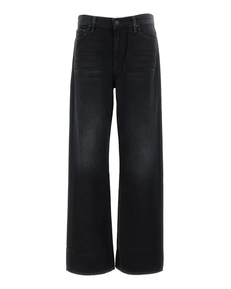 Mother Straight Leg Jeans - Schwarz Schwarz