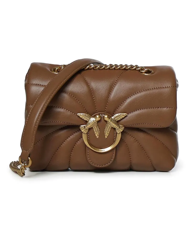 Pinko Schultertasche - Braun Braun