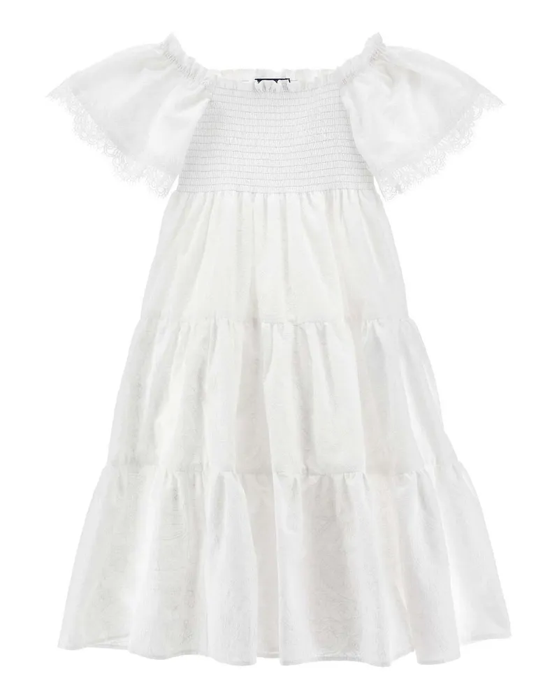 Ermanno Scervino Knielanges Kleid - Weiß Weiß