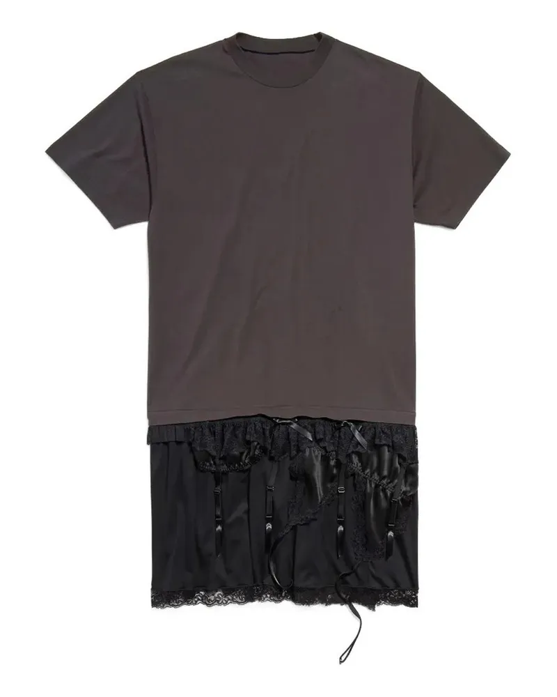 Balenciaga Knielanges Kleid - Schwarz Schwarz