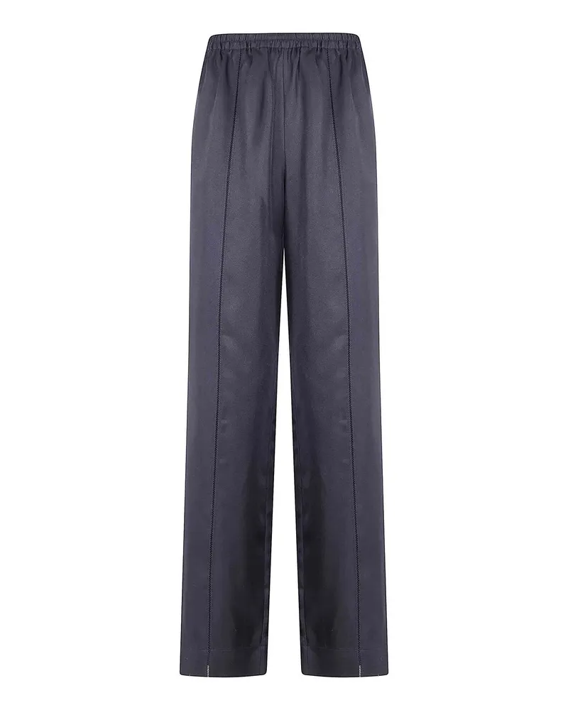 Loulou Studio Casual Hose - Schwarz Schwarz
