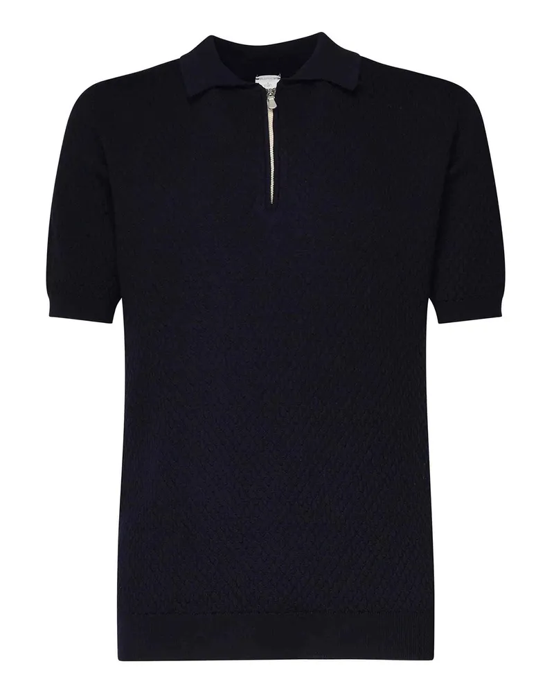 Eleventy Poloshirt - Blau Blau