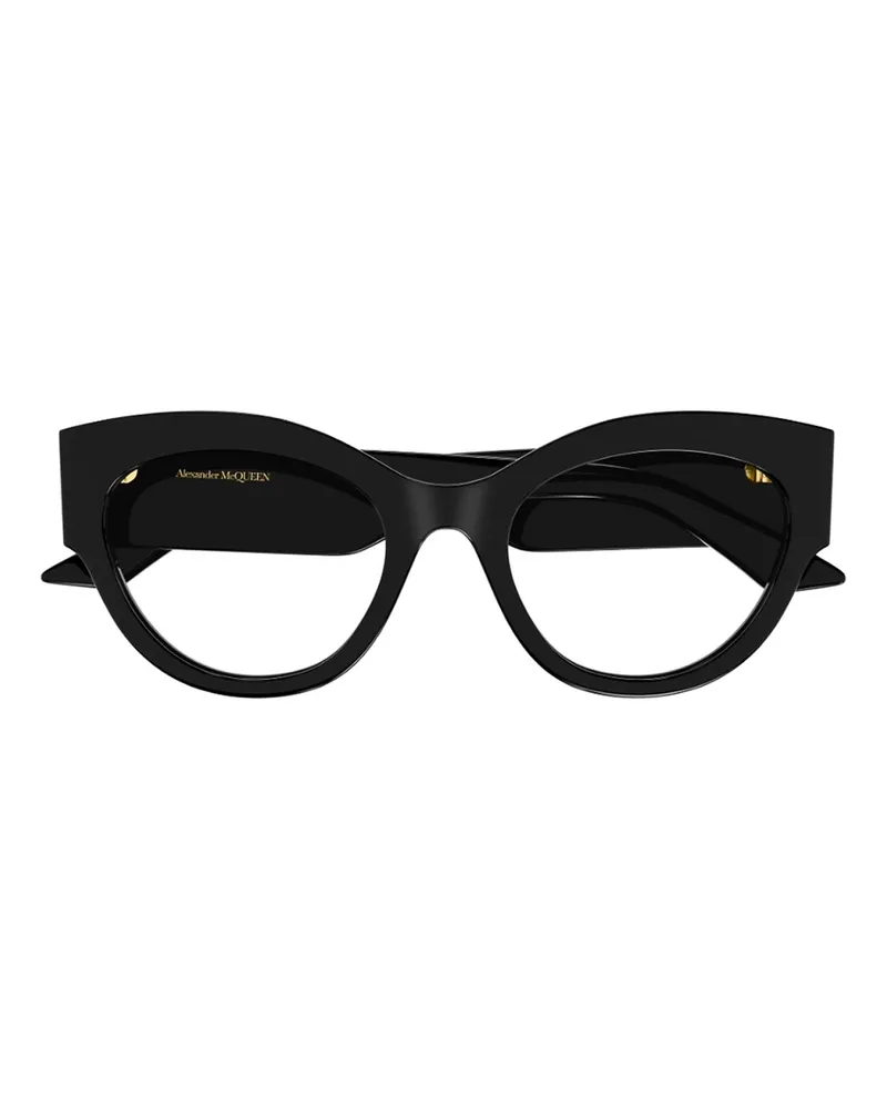 Alexander McQueen Brillen - Schwarz Schwarz