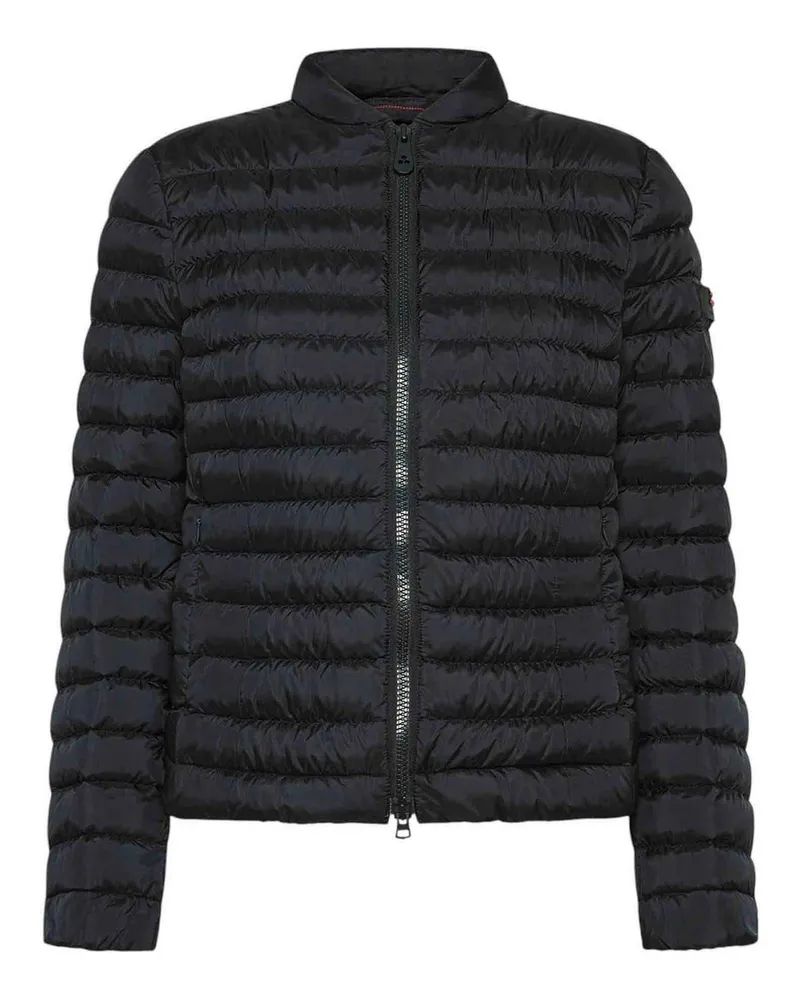 Peuterey Knielanger Mantel - Schwarz Schwarz