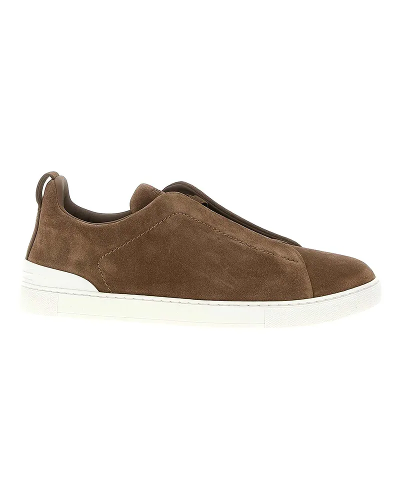 Ermenegildo Zegna Sneaker - Beige Beige
