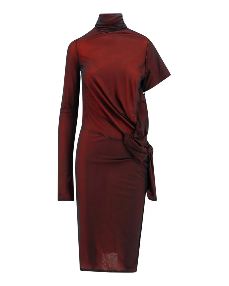 Maison Margiela Knielanges Kleid - Rot Rot