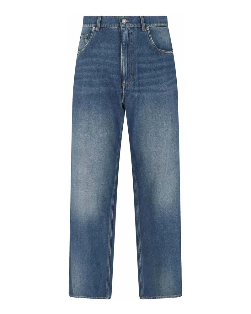 Dolce & Gabbana Straight Leg Jeans - Blau Blau