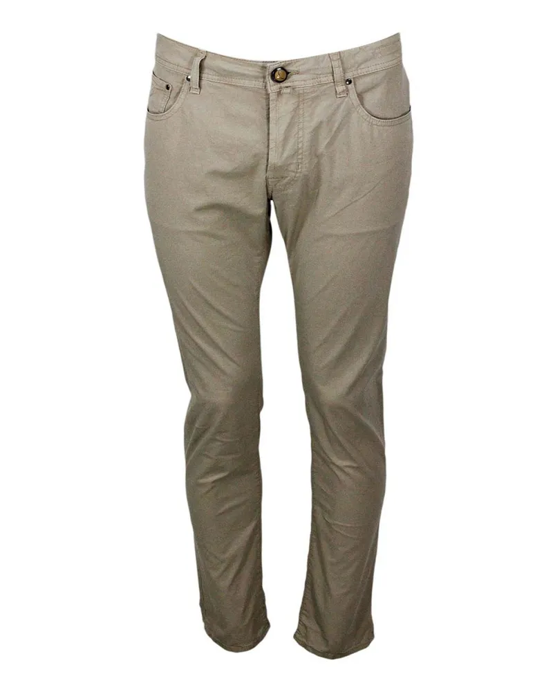 Jacob Cohën Casual Hose - Beige Beige