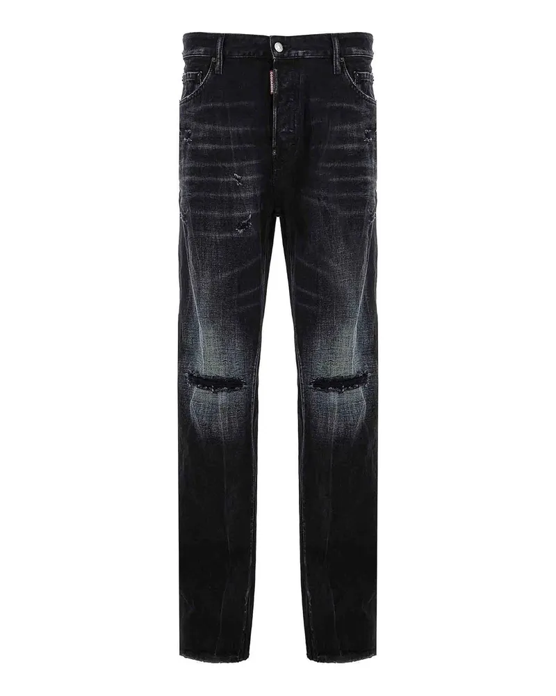Dsquared2 Bootcut Jeans - Schwarz Schwarz