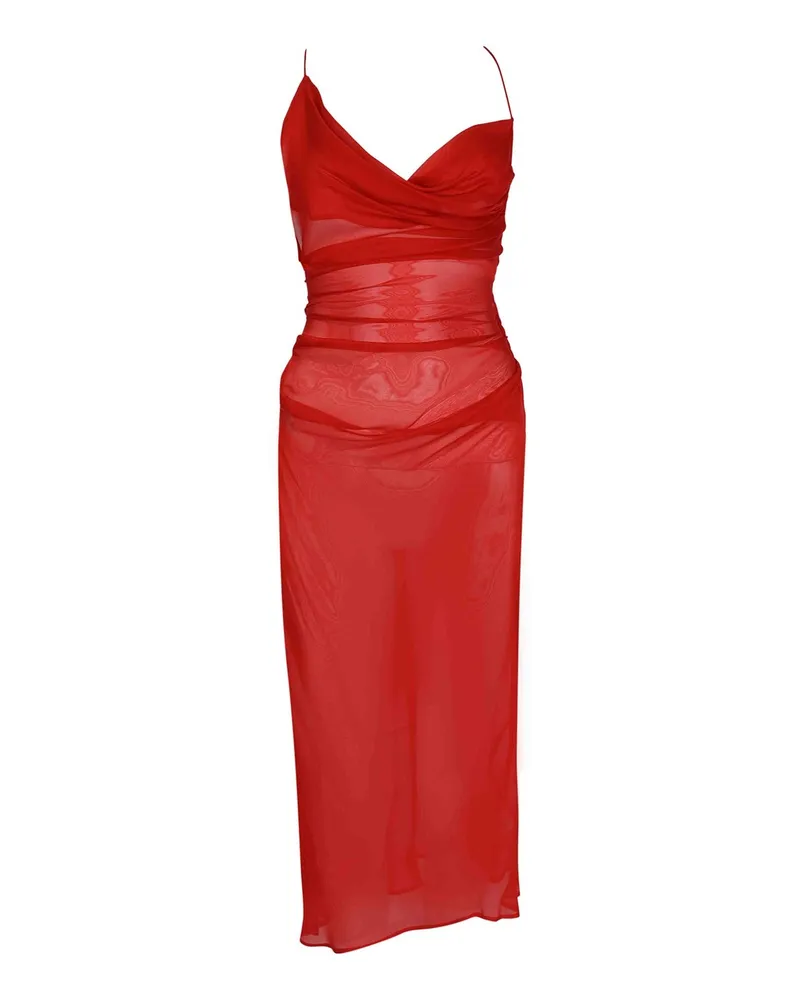 Patrizia Pepe Abendkleid - Rot Rot